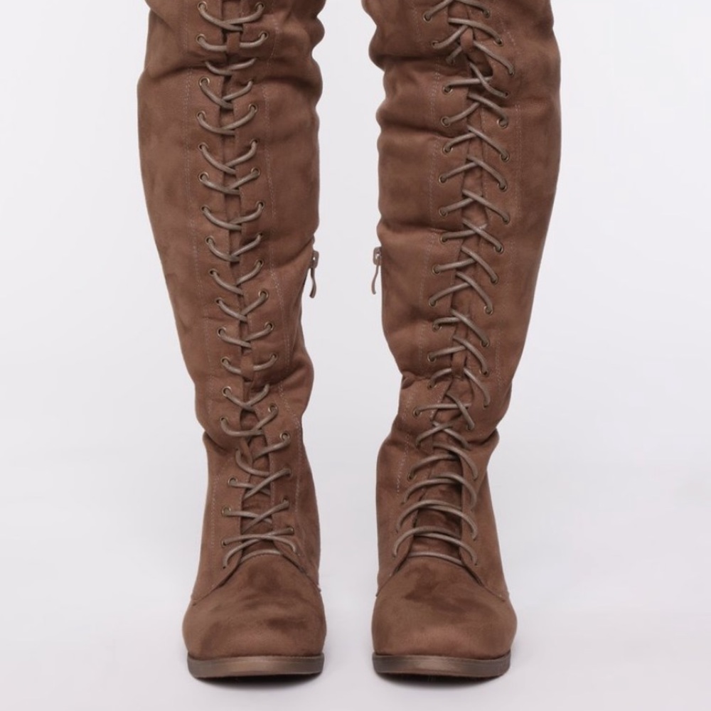 Thigh high boots